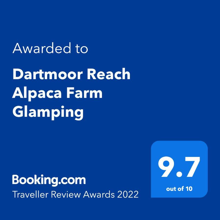 Dartmoor Reach Alpaca Farm Heated Cabins 5 Mins Drive To Dartmoor Bovey Tracey Eksteriør billede